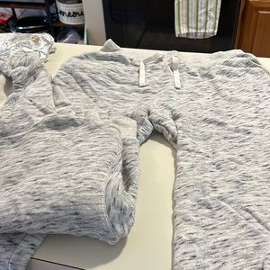 Womens Jcrew jogging set. Too large bottom medium. Hardly worn